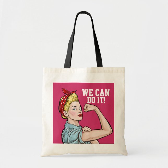 Tote Bag Ma Vente - Nous Pouvons Le Faire ! Fourre-tout Bud (Devant)