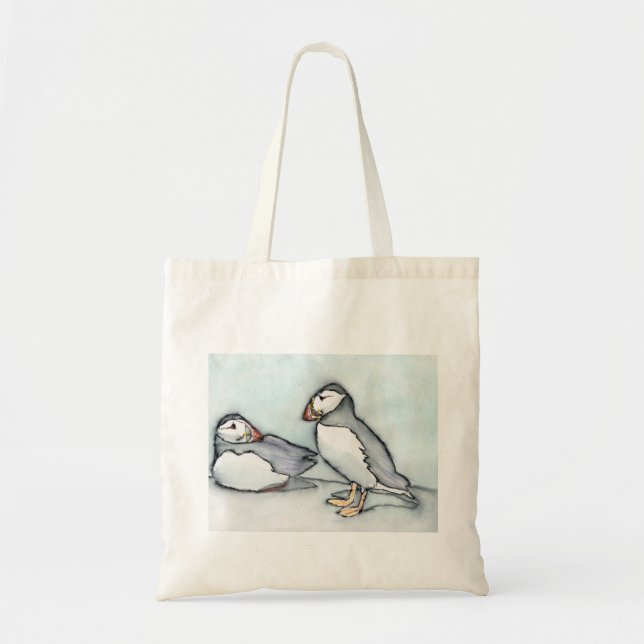 Tote Bag macareux (Devant)
