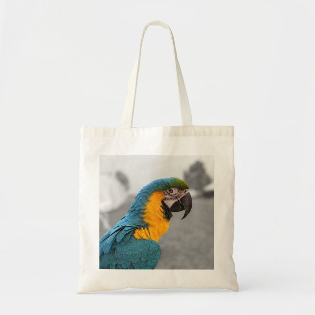 Tote Bag Macaw Parrot (Devant)
