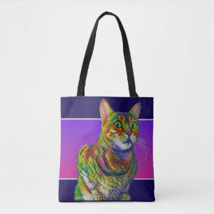 Tote Bag Macchi Kitty Vous regarder dans l'incrédulité