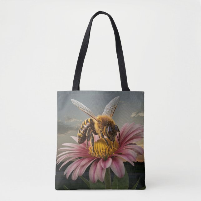 Tote Bag Macro Bee (Devant)