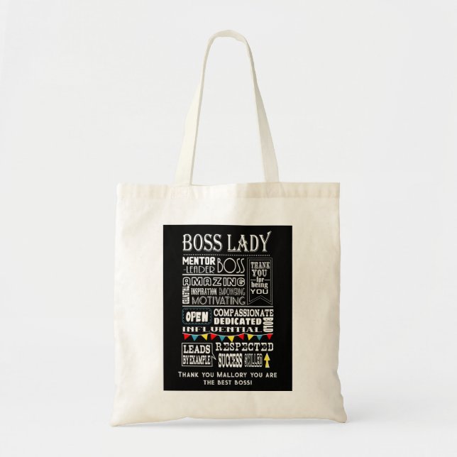 Tote Bag Madame Bag de patron (Devant)