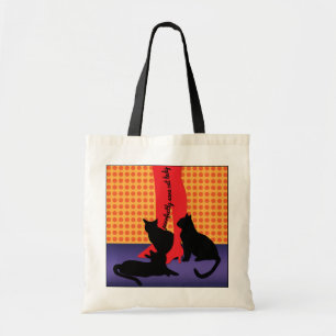 Tote Bag Madame raisonnable de chat de Purrfectly