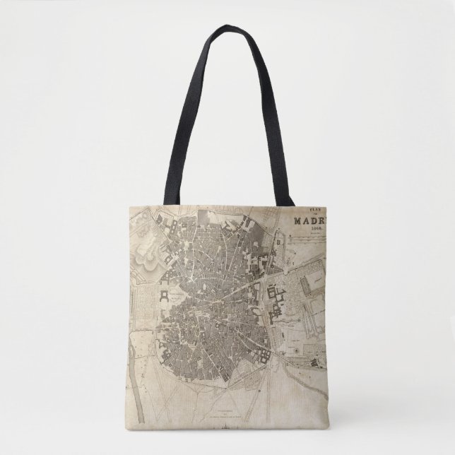 Tote Bag Madrid, Espagne (Devant)