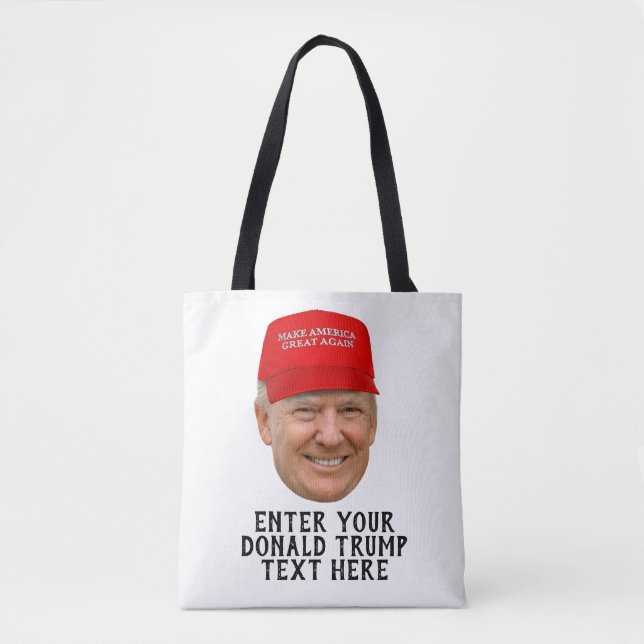 TOTE BAG MAGA DONALD TRUMP PERSONNALISÉ (Devant)