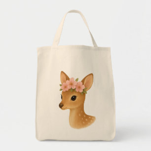 Tote Bag Magie de cerfs doux