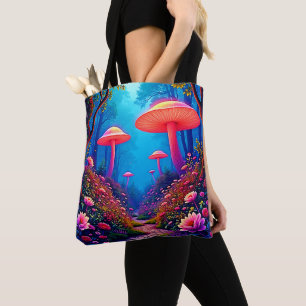 Tote Bag Magie des champignons éclatants