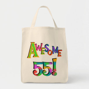 Tote Bag Magnifique 55 T-shirts et cadeaux d'anniversaire