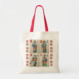 Tote Bag Mah-Jong Season tiles 2 with 麻雀 麻将