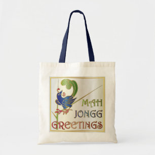 Tote Bag Mah Jongg Christmas One Bam Fourre-tout