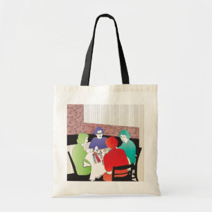 Tote Bag Mah Jongg Retro2