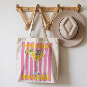 Tote Bag Mahjong au Martini Lemon Drop