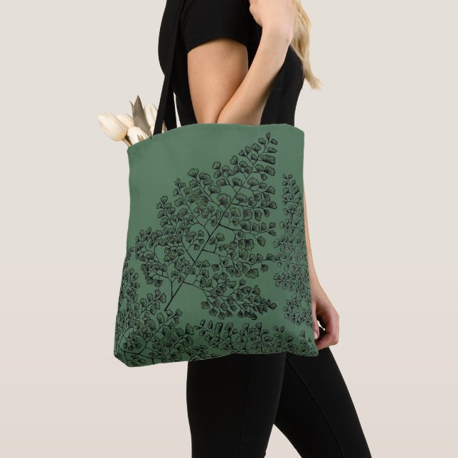 Tote Bag Maidenhair Fern (De près)