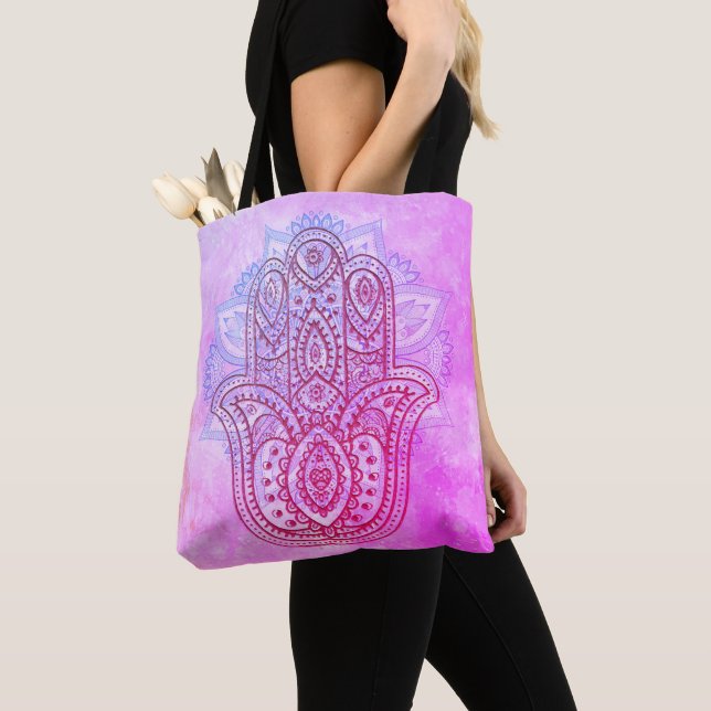 Tote Bag Main de Fatima fourre-tout (De près)