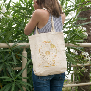 Tote Bag Main Ésotérique Et Terre
