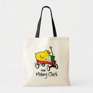 Tote Bag Maine Mobile Noir Chick Red Wagon