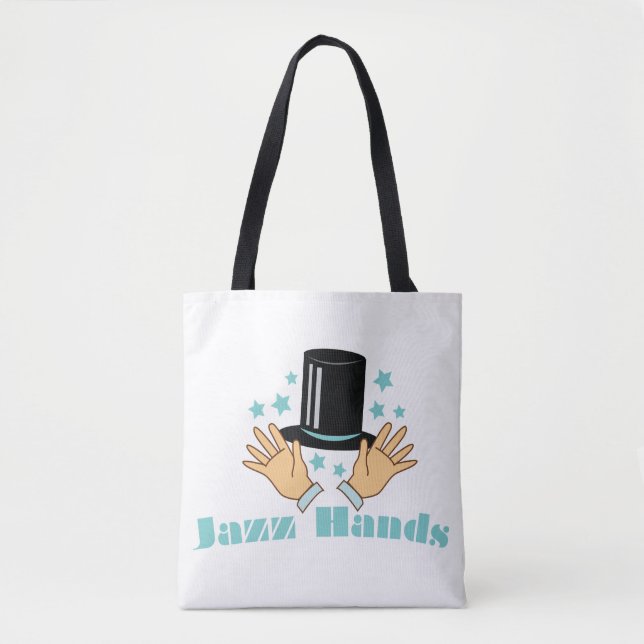 Tote Bag Mains de jazz (Devant)