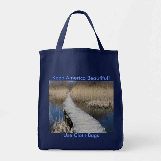 Tote Bag Maintenez l'Amérique belle (Devant)