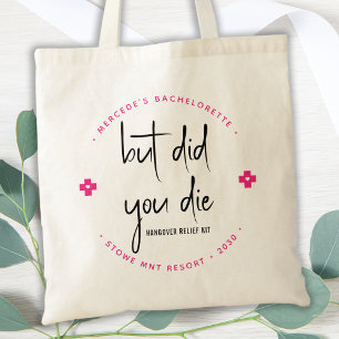 Tote Bag Mais Avez-Vous Mort D'Une Trousse Personnelle De R