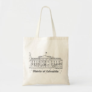 Tote Bag Maison Blanche Vacances Dessin Vacances Art Voyage