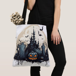 Tote Bag Maison déplaisante et cimetière