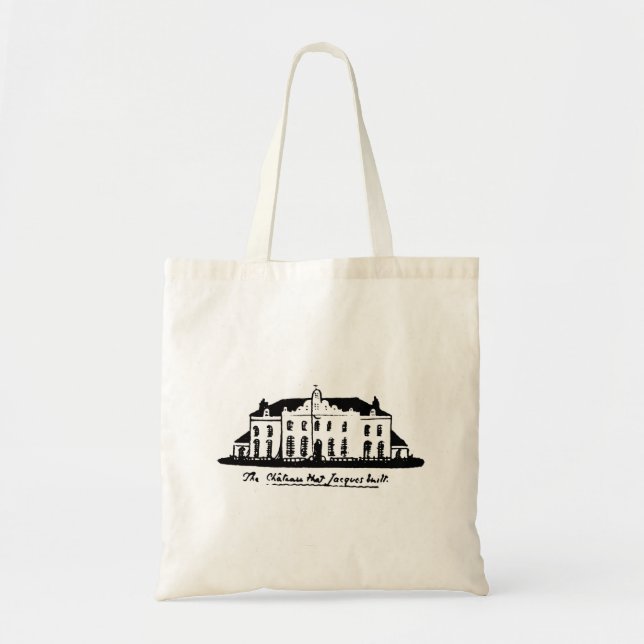 Tote Bag Maison que Jack a construite - Français humoristiq (Devant)