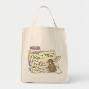 Tote Bag Maison-Souris Designs® - épicerie Fourre-tout