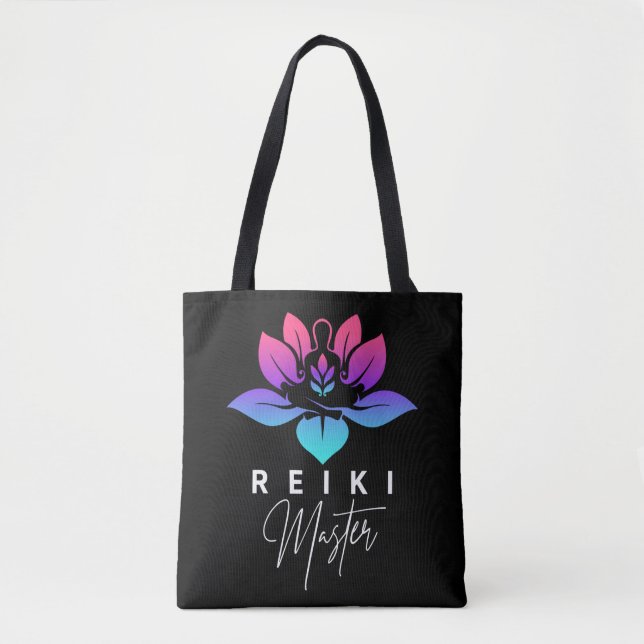Tote Bag Maîtrise en Thérapie Énergétique Reiki (Devant)