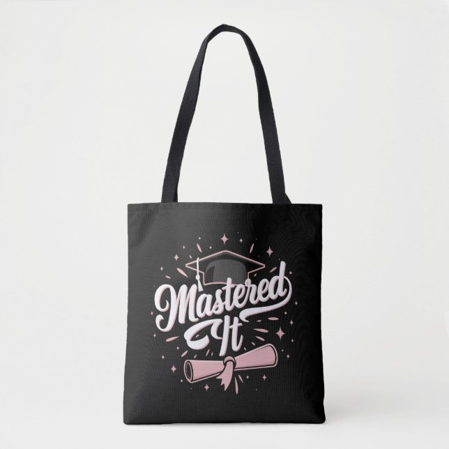 Tote Bag Maîtrise Il Maîtrise Diplômé MBA (Devant)