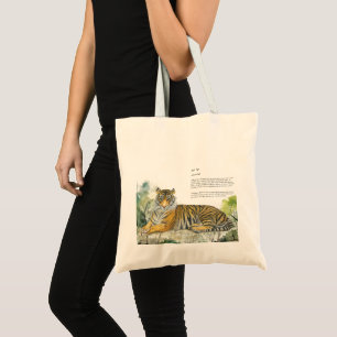 Tote Bag Majestic Royal Bengal Tiger