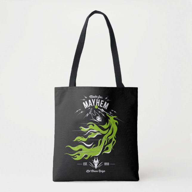 Tote Bag Maléfique | Fait pour Mayhem | Que le chaos règne (Devant)