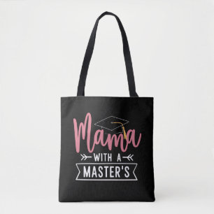 Tote Bag Mama diplômée d'un master MBA Diplômation de maste