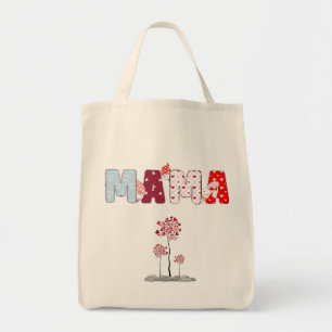 Tote Bag Mama Patchwork Fourre-tout - Fête des mères du coe