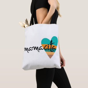 Tote Bag Mamacita ・ Coeur des années 80