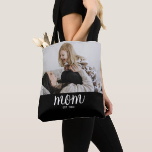 Tote Bag Maman a établi un script photo noir
