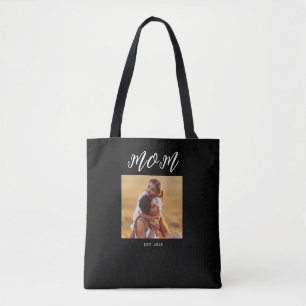 Tote Bag Maman a établi un script photo noir