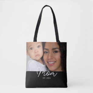 Tote Bag Maman a établi un script photo noir