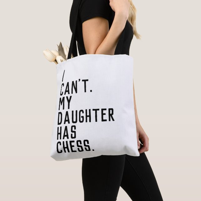 Tote Bag Maman aux échecs occupée (De près)