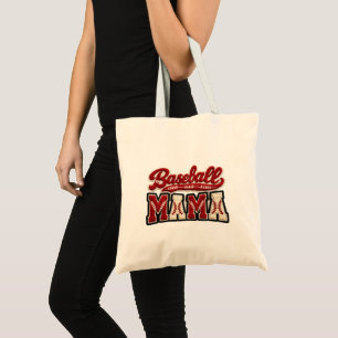 Tote Bag Maman de baseball