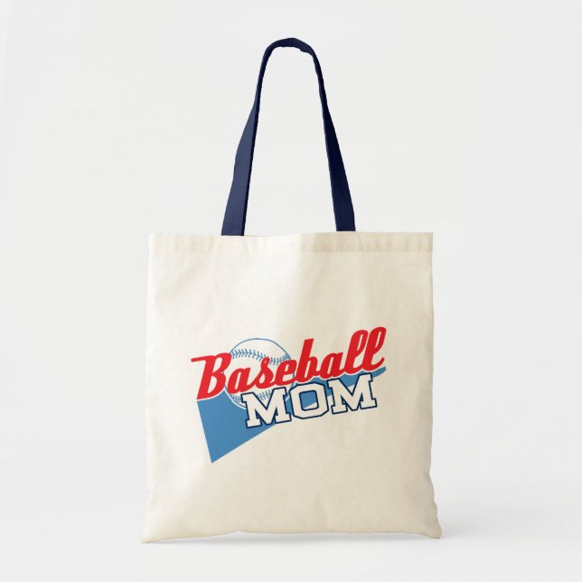Tote Bag Maman de baseball (Devant)