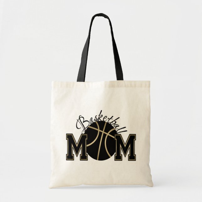 Tote Bag Maman de basket-ball (Devant)