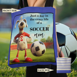 Tote Bag Maman de footballeur drôle