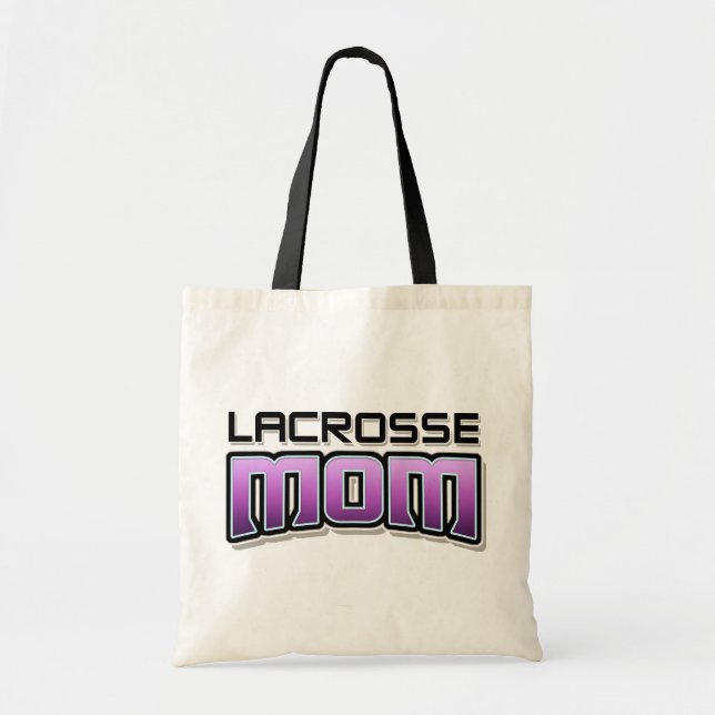 Tote Bag MAMAN de lacrosse (Devant)