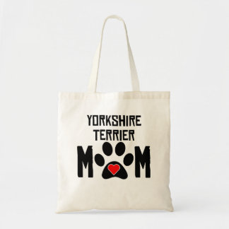 Tote Bag Maman de Yorkshire Terrier
