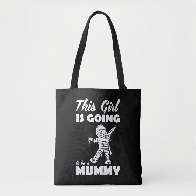 Tote Bag Maman d'Halloween (Devant)