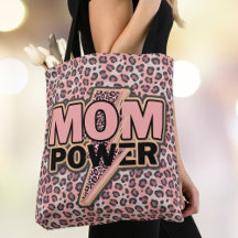 Maman Empreinte de léopard rose Power
