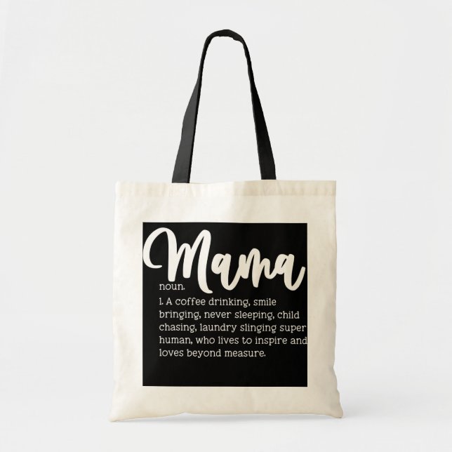 Tote Bag Maman Fête des mères maman maman maman maman maman (Devant)