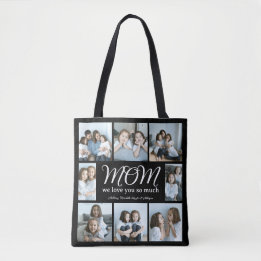Tote Bag Maman moderne de scénario nous t'aimons photo coll