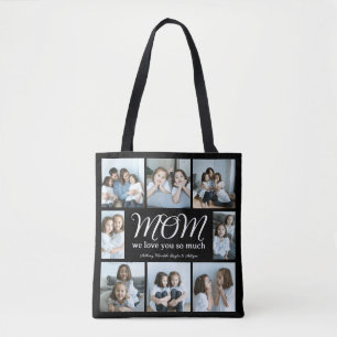 Tote Bag Maman moderne de scénario nous t'aimons photo coll