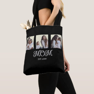 Tote Bag Maman moderne établie écriture noir 3 photo